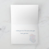 の恋しく思あなた静かな夕べレッドカヌインスティルウォーター カード (内部)