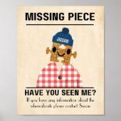 の恋しく思ピースJigsawパズルおもしろいとゲーム ポスター (正面)