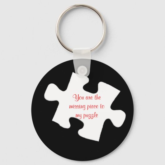 の恋しく思ピースKeychain キーホルダー (正面)