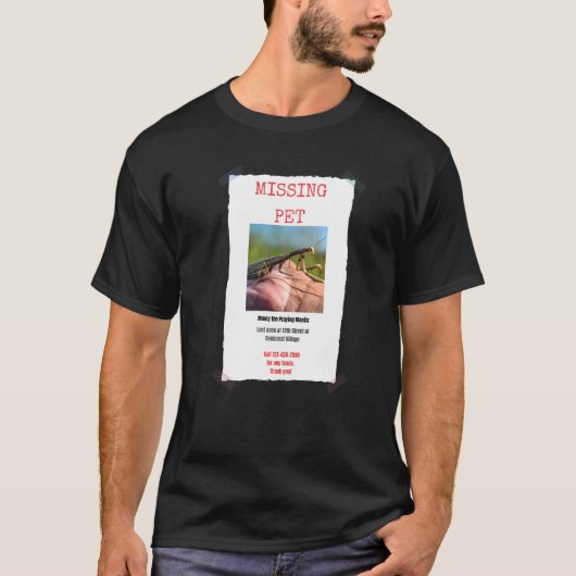 の恋しく思ペットの祈虫耳下昆虫学 Tシャツ (正面)
