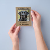 の恋しく思ペットカスタムフォトフライヤー チラシ (手)