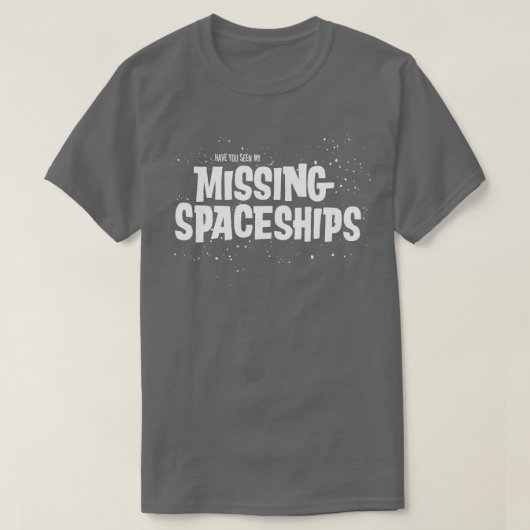 の恋しく思宇宙船 Tシャツ (デザイン正面)
