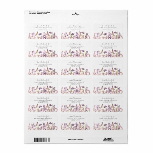 ～の悔やみや弔慰 ラベル (フルシート)