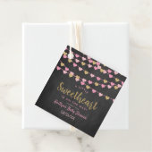 の愛ぶら下がったハートリトルスウィートベイビーシャワー フェイバータグ (インサイチュ)