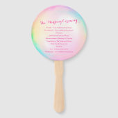 の愛結婚は、エアバブル・アートプログラムに含まれている ハンドファン (裏面)