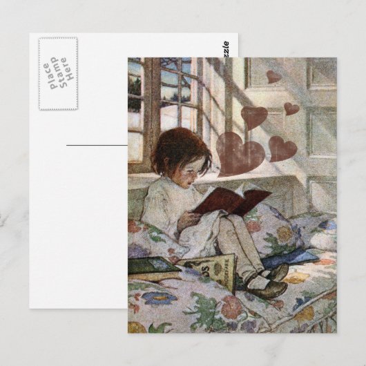 の愛読情 ポストカード (正面/裏面)