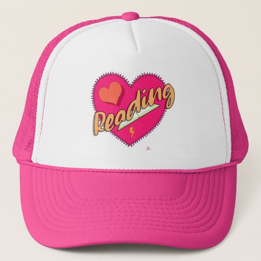 の愛読書ハートモットー キャップ (正面)