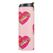 の愛読書ハートモットー タンブラー (回転左)