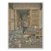 の愛読者の司書への贈り物 シール (正面)