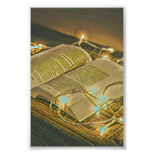 の愛読者の司書への贈り物 フォトプリント (正面)