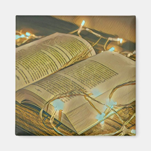 の愛読者の司書への贈り物 マグネット (正面)