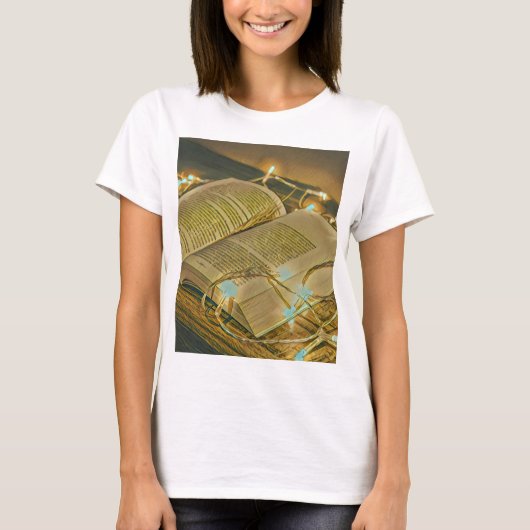 の愛読者の司書への贈り物 Tシャツ (正面)
