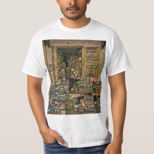 の愛読者の司書への贈り物 Tシャツ (正面)