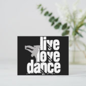 の愛、ダンス生きている ポストカード (スタンド正面)