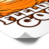 の感じいいクール猫 ポスター (角)