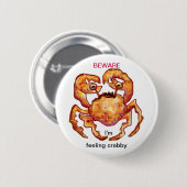 の感じくそ 缶バッジ (正面&裏面)