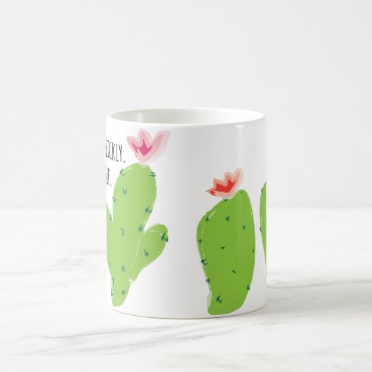 の感じとげのある梨のマグカップ コーヒーマグカップ (中央)