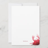 の感じクラビー招待状 招待状 (裏面)