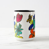 の感じグルービーコーヒーマグ ツートーンマグカップ (中央)