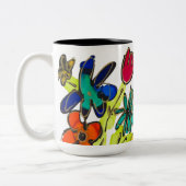 の感じグルービーコーヒーマグ ツートーンマグカップ (左)