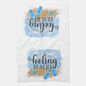 の感じビーチィ キッチンタオル (縦)