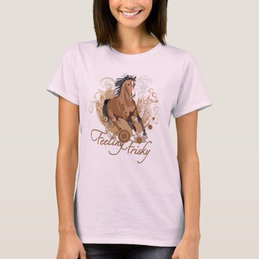 の感じフリスクレディース長袖（フィット） Tシャツ (正面)