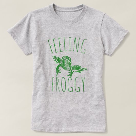 の感じフロギーヴィンテージ Tシャツ (デザイン正面)