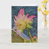 の感じモングローの良さ カード (黄色い花)