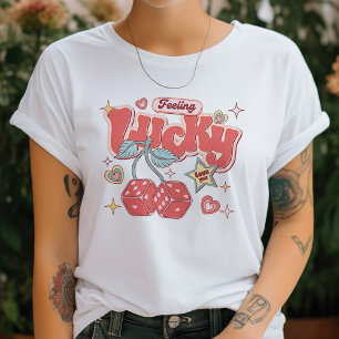 の感じラッキー・バレンタインデーTシャツ Tシャツ
