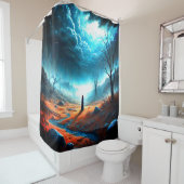 の感じ一人 シャワーカーテン (インサイチュ)