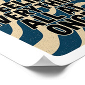 の感じ全てを同時に行う – Poster ポスター (角)