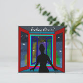 の感じ単独の感情的な支援 (スタンド正面)