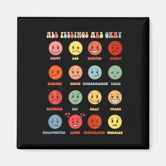 の感じ問題は大丈夫だ マグネット (正面)