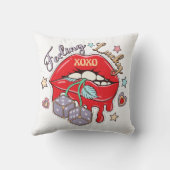 の感じ幸運 クッション (裏面)