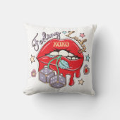 の感じ幸運 クッション (正面)