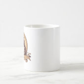 の感じ怠け者にはコーヒーが必要 コーヒーマグカップ (中央)
