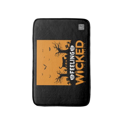 の感じ悪党 バスマット (正面縦)