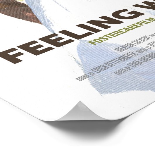 の感じ指名手配 ポスター (角)