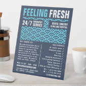 の感じ新鮮な、歯科、歯医者の広告 台座サイン (インサイチュ)