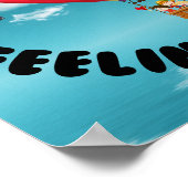 の感じ浮力剤 – バルーニングを試みる ポスター (角)