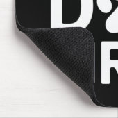 の感じ犬は疲れた マウスパッド (コーナー)