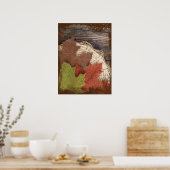 の感じ秋ポスター ポスター (キッチン)