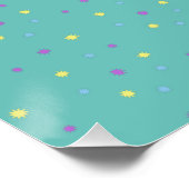 の感じ驚くべきフラミンゴ ポスター (コーナー)