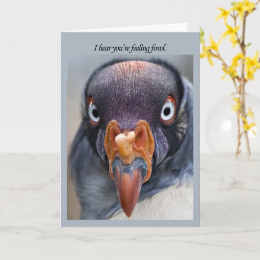 の感じ鳥、ハンゲイのハゲワシはすぐにカードを得る カード (黄色い花)