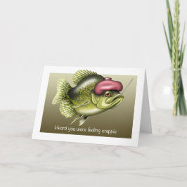 の感じCrappy Get Well Card カード