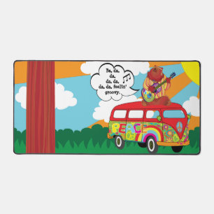 の感じGroovy Desk Mat デスクマット