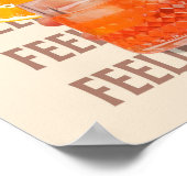 の感じSpritzyバーカートのポスター ポスター (角)