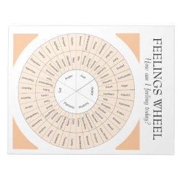 の感じWheel DBTツールの感情 ノートパッド