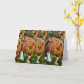 の感謝祭の日感謝してい引用文と与えの カード (黄色い花)