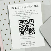 の慈善のためにQRコードとの好意に代結婚えて カード